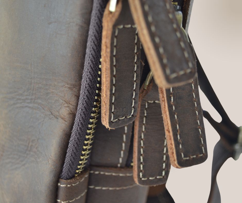 Denver Leren Herentas β Crossbody Schoudertas voor Heren β Crazy Horse Leer β Stoer & Compact β PetsAnd Bags - WiMa -